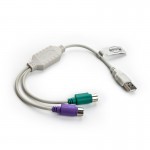کابل تبدیل برددار PS2 به USB کایزر (KAISER) طول 0.3 متر