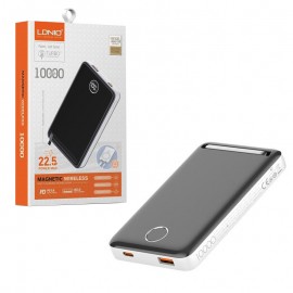 پاوربانک مگ سیف بی سیم الدینیو (LDNIO) مدل PQ17 ظرفیت 10000mAh