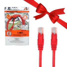 بسته 2+30 کابل شبکه CAT5 پچ کرد طول 1 متر Gold Oscar (دو عدد هدیه)