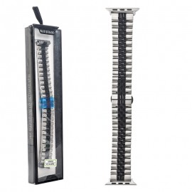 بند ساعت اپل واچ مناسب برای سایز 49/45/44MM طرح رولکس 5 خط