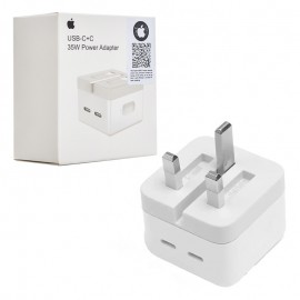 کلگی فست شارژر سه شاخه اروپایی اپل (Apple) 35W کپی