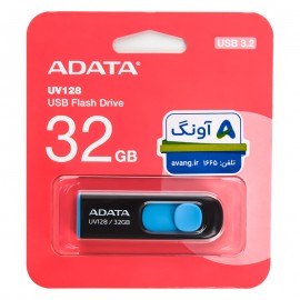 فلش ای دیتا (ADATA) مدل 32GB UV128 USB3.2 گارانتی آونگ