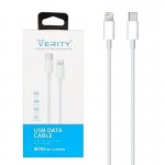 کابل تایپ سی به آیفون (Type-C to Lightning) وریتی (VERITY) طول 1 متر مدل CB 3134