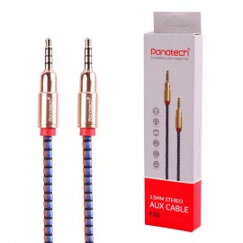 کابل 1 به 1 صدا (AUX) پاناتک (Panatech) طول 1 متر مدل P-A15