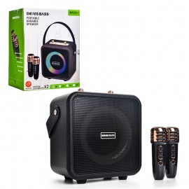 اسپیکر بلوتوث میکروفون دار بومز باس (BOOMS BASS) مدل + M4101