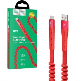 کابل تایپ سی (Type-C) هوکو (hoco) طول 1.2 متر مدل U78