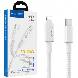 کابل تایپ سی به آیفون (Type-C to Lightning) هوکو (hoco) طول 1 متر مدل X56