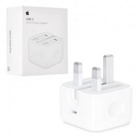 کلگی شارژر 20 وات سه شاخه اروپایی اپل (Apple) مدل B/A A2344 گارانتی هیسکا
