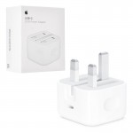 کلگی شارژر 20 وات سه شاخه اروپایی اپل (Apple) مدل B/A A2344 گارانتی هیسکا