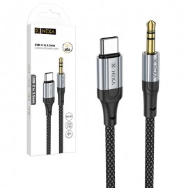 کابل تایپ سی به جک 3.5 میلی متری (Type-C To Aux) نکسا (NEXA) طول 1 متر مدل LX3
