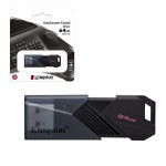 فلش کینگستون (KINGSTONE) مدل 64GB Exodia Onyx USB3.2