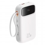پاوربانک بیسوس (BaseUS) + 2 کابل همراه مدل PPQD3-20 ظرفیت 20000mAh