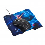 موس گیم سیم دار + پد موس گیمینگ چیروپتر (CHIROPTER) مدل X66