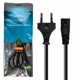 کابل برق 2 پین کایزر (KAISER) طول 1.5 متر
