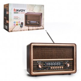 اسپیکر بلوتوث رم و فلش خور ساووی (SAVOY) مدل SV-1260BT