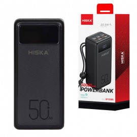 پاوربانک هیسکا (HISKA) مدل HP-510PD ظرفیت 50000mAh