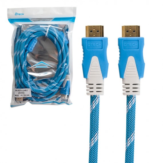 کابل HDMI دی تک (DTECH) طول 3 متر مدل 20002