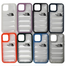 قاب آیفون پافر شفاف North Face