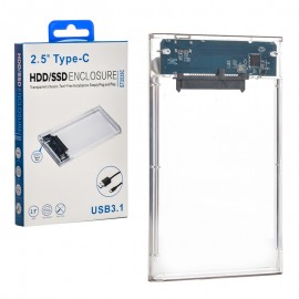باکس هارد شفاف 2.5 اینچی USB3.0 مدل ET2535