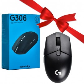 بسته 1+10 موس گیمینگ بی سیم لاجیتک (Logitech) Silent مدل High copy G306 (یک عدد هدیه)