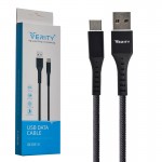 کابل تایپ سی (Type-C) وریتی (VERITY) طول 1 متر مدل CB3132T-B