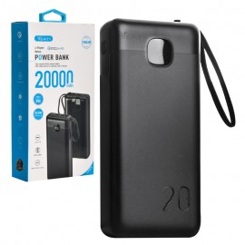 پاوربانک + کابل همراه وریتی (VERITY) مدل V-PH145B-20PD ظرفیت 20000mAh