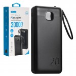 پاوربانک + کابل همراه وریتی (VERITY) مدل V-PH145B-20PD ظرفیت 20000mAh