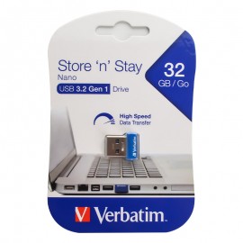 فلش ورباتیم (Verbatim) مدل 32GB Store n Stay Nano USB3.2 گارانتی آسان سرویس