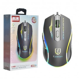 موس گیمینگ سیم دار LED RGB ارلدام (Earldom) مدل ET-KM12