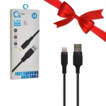 بسته 1+10 کابل آیفون (Lightning) اکسیژن (OXYGEN) طول 1 متر مدل LX2 (یک عدد هدیه)