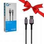 بسته 1+10 کابل اندروید (MicroUSB) اکسیژن (OXYGEN) طول 1.2 متر مدل LX-21 (یک عدد هدیه)