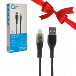 بسته 1+10 کابل آیفون (Lightning) اکسیژن (OXYGEN) طول 1.2 متر مدل LX-21 (یک عدد هدیه)