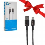 بسته 1+10 کابل تایپ سی (Type-C) اکسیژن (OXYGEN) طول 1.2 متر مدل LX-17 (یک عدد هدیه)