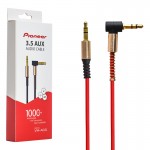 کابل 1 به 1 صدا (AUX) سری 90 درجه پایونیر (Pioneer) طول 1 متر مدل VH-400