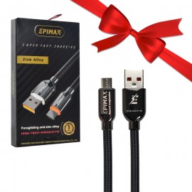 بسته 1+10 کابل اندروید (MicroUSB) اپیمکس (EPIMAX) طول 1 متر مدل EC-127 (یک عدد هدیه)