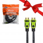 بسته 1+10 کابل HDMI 2K کایزر (KAISER) طول 10 متر (یک عدد هدیه)