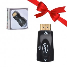 بسته 1+5 تبدیل VGA به HDMI کایزر (KAISER) مدل KC-80 (یک عدد هدیه)