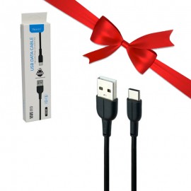 بسته 1+10 کابل تایپ سی وریتی (VERITY) طول 1 متر مدل CB-3140T (یک عدد هدیه)