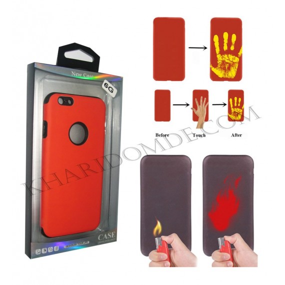 گارد حرارتی New case مناسب برای گوشی Iphone 6G ( رنگ قرمز)