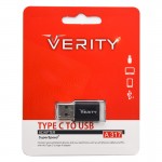 تبدیل Type-C To USB-A OTG وریتی (VERITY) مدل A317