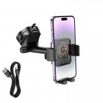 هولدر موبایل و شارژر وایرلس بروفون (BOROFONE) مدل BH210