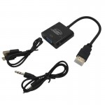 کابل تبدیل HDMI TO VGA همراه کابل صدا کایزر (KAISER) مدل K-623