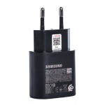 شارژر دیواری 25 وات + کابل (Type-C To Type-C) سامسونگ (Samsung) مدل EP-TA800NBEGGB گارانتی پارتیان