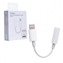 تبدیل لایتنینگ به جک 3.5 میلی متر (Lightning To Aux) ترکا (TREQA) مدل CA-1052