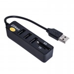 هاب 3 پورت + رم ریدر کی لینک (KLINK) مدل K-8190