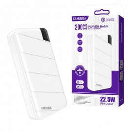 پاوربانک کاکوسیگا (KAKUSIGA) مدل KSC-1086 ظرفیت 20000mAh