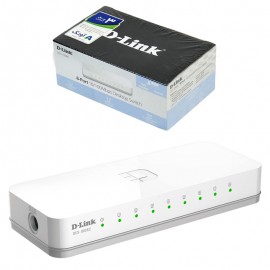 سوئیچ شبکه 8 پورت دی لینک (D-Link) مدل DES-1008C گارانتی آونگ