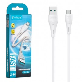 کابل اندروید (MicroUSB) سلبریت (Celebrat) طول 1 متر مدل CB-18M
