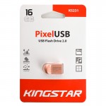 فلش کینگ استار (KingStar) مدل 16GB Pixel KS231 رزگلد