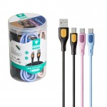 بسته 10 عددی کابل تایپ سی (Type-C) تکنیکس (TECNIX) طول 1 متر مدل CBL-625-C